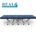 Cama de dobramento adulta moderna do único rei portátil Metal Sofa Cot Folding com colchão